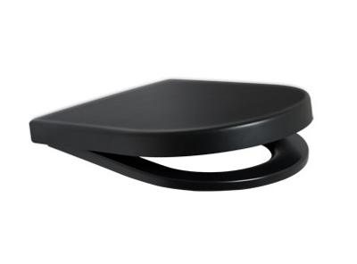 Plieger Kansas toiletzitting met softclose en quick release matzwart