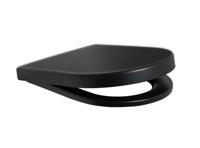Plieger Kansas toiletzitting met softclose en quick release matzwart