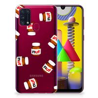 Samsung Galaxy M31 Siliconen Case Nut Jar