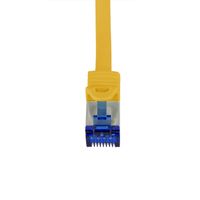 LogiLink C6A047S netwerkkabel Geel 1,5 m Cat6a S/FTP (S-STP) - thumbnail