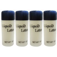 4x Vloeibare latex schmink/make-up 28 ml - thumbnail