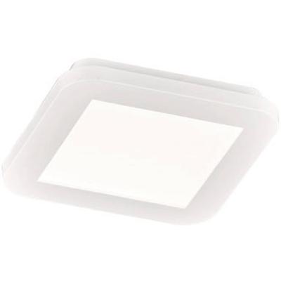 LED Plafondlamp - Badkamerlamp - Trion Camy - Opbouw Vierkant 9W - Spatwaterdicht IP44 - Dimbaar - Warm Wit 3000K - Mat LED Plafondlamp - Badkamerlamp - Trion Camy - Opbouw Vierkant 9W - Spatwaterdicht IP44 - Dimbaar - Warm Wit 3000K - Mat