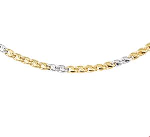 TFT Collier Bicolor Goud Anker 4,3 mm x 45 cm