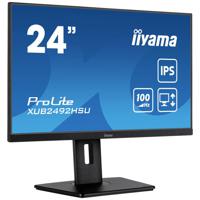 Iiyama XUB2492HSU-B6 LED-monitor Energielabel D (A - G) 61 cm (24 inch) 1920 x 1080 Pixel 16:9 0.4 ms HDMI, DisplayPort, Hoofdtelefoon (3.5 mm jackplug), USB - thumbnail