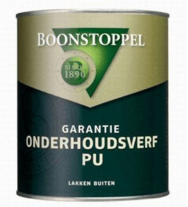 boonstoppel garantie onderhoudsverf pu wit 1 ltr