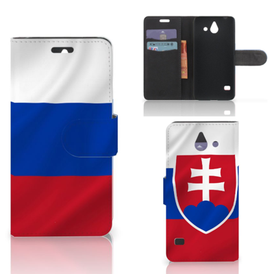 Huawei Ascend Y550 Bookstyle Case Slowakije