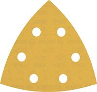 Bosch 50x EXPERT C470 schuurpapier (voor Verf op hout, Hardhout, Ø 93x93 mm, Korrel 320, Professional Accessoires Deltaschuurmachine)