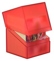 Ultimate Guard Boulder Deck Case 100+ Standard Size Ruby - thumbnail