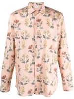 ETRO chemise en coton à fleurs - Rose