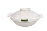 Witte Aardewerk Braadpan - 25cm