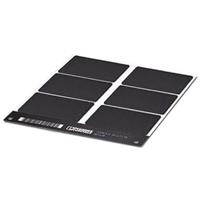 PHOENIX CONTACT LS-EMLP-AL (85.6X54) BK apparaatmarker, zwart, 85.6 mm x 54 mm lettergrootte 6 aantal afzonderlijke borden, 5 stuks