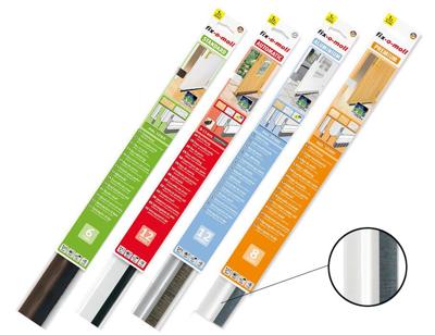 Fix-o-moll Deurborstel premium zelfklevend - 1m - wit Fix-o-moll Deurborstel premium zelfklevend - 1m - wit