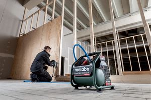 Metabo Power 160-5 18 LTX BL OF 18V Li-Ion accu compressor body | 8 bar | 120L/min | koolborstelloos - 601521850