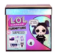 MGA Entertainment L.O.L. Surprise! Furniture with Doll - Cozy Zone & Dusk pop Serie 4