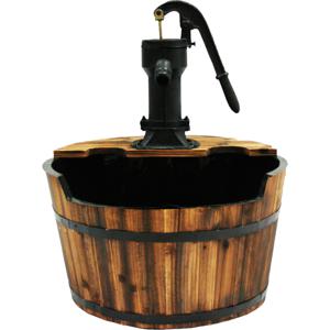 Ubbink Ubbink Waterornament Houten Ton