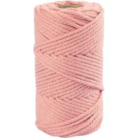 Creativ Company Macrame Koord Roze, 55m - thumbnail