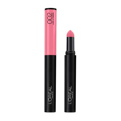 L’Oréal Paris Make-Up Designer Infaillible Matte Max 002 Like A Virgin lippenstift Roze Mat L’Oréal Paris Make-Up Designer Infaillible Matte Max 002 Like A Virgin lippenstift Roze Mat