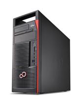 Fujitsu CELSIUS M770 power DDR4-SDRAM W-2125 Tower Intel® Xeon® 32 GB 512 GB SSD Windows 10 Pro Workstation Zwart, Rood