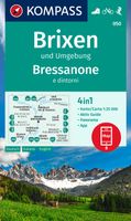 Wandelkaart 050 Brixen und Umgebung - Bressanone e dintorni | Kompass