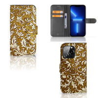 Wallet Case iPhone 13 Pro Barok Goud - thumbnail