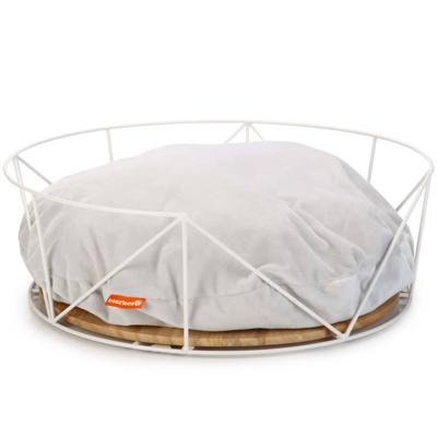 Beeztees Kattenmand Kipu M 50x50x17,5 cm metaal wit Beeztees Kattenmand Kipu M 50x50x17,5 cm metaal wit