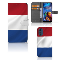 Motorola Moto E32 | Moto E32s Bookstyle Case Nederlandse Vlag