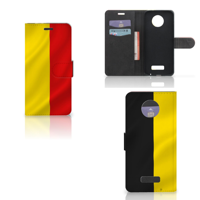 Motorola Moto Z Bookstyle Case Belgische Vlag