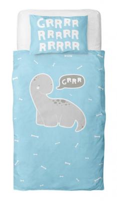 A Little Lovely Company dekbedovertrek Brontosaurus 140 x 200 A Little Lovely Company dekbedovertrek Brontosaurus 140 x 200