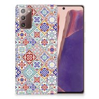 Samsung Note 20 TPU Siliconen Hoesje Tiles Color