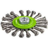 Bosch Schijfborstel, Roestvrij Staal, Geknoopte Draad 0,5 Mm