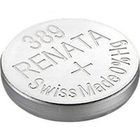 Renata Knopfzelle 389 1.55V 1 St. 80 mAh Silberoxid SR54 Compatible courant fort