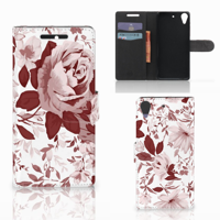Hoesje HTC Desire 628 Watercolor Flowers