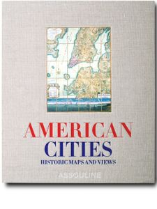 Assouline livre American Citites: Historic Maps and Views - Tons neutres