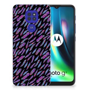 Motorola Moto G9 Play | E7 Plus TPU bumper Feathers Color