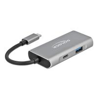 DELOCK HUB USB TIPO-C - 3x USB-A + 1x USB TIPO-C