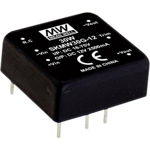 Mean Well SKMW30G-15 DC/DC-converter 2 A 30 W Aantal uitgangen: 1 x Inhoud 1 stuk(s)