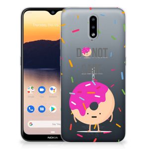 Nokia 2.3 Siliconen Case Donut Roze