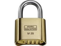 Burg Wächter No. 99 Ni 50 SB Hangslot Messing Cijferslot
