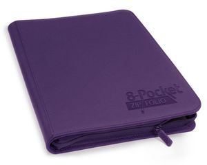 Ultimate Guard Zipfolio 320 - 16-Pocket XenoSkin Purple