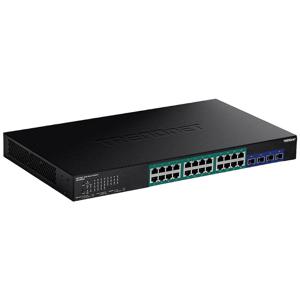 Trendnet TPE-30284 netwerk-switch Managed L2/L4 Gigabit Ethernet (10/100/1000) Power over Ethernet (PoE) 1U Zwart