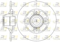 Remschijf ROADHOUSE, Remschijftype: Massief, Diameter (mm)238mm, Inbouwplaats: Achteras, u.a. für Renault - thumbnail