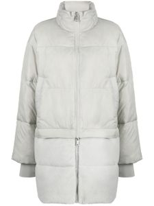 UGG parka à logo appliqué - Gris