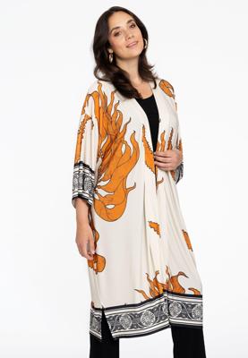 Yoek Kimono | Beige | Maat 58/60 Yoek Kimono | Beige | Maat 58/60