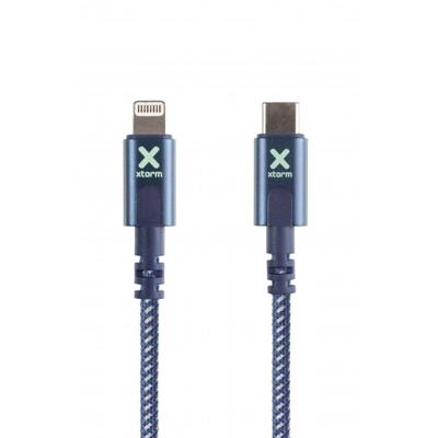 Xtorm telefoonkabel USB-C naar Lightning 1 meter (Blauw)