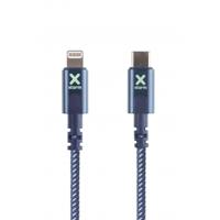 Xtorm telefoonkabel USB-C naar Lightning 1 meter (Blauw)