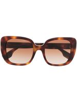 Burberry Eyewear lunettes de soleil à monture carrée - Marron