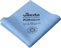 Vileda microvezeldoek Purmicro Active, pak van 5 stuks, blauw