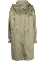 Ba&Sh Tylan hooded drawstring parka - Vert