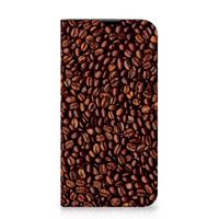 iPhone 13 Pro Flip Style Cover Koffiebonen - thumbnail