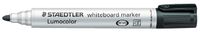 Viltstift Staedtler 351 whiteboard rond zwart 2mm